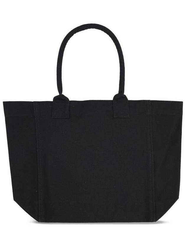 Small Yenky Logo Tote Bag Black - ISABEL MARANT - BALAAN 3