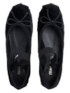 Velvet Ballerina Black - MIU MIU - BALAAN 7