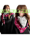 Monogram Infinity Square 90 Scarf Pink - LOUIS VUITTON - BALAAN 5