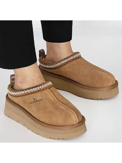 Sydney Platform Slippers Chestnut - OZWEAR UGG - BALAAN 2