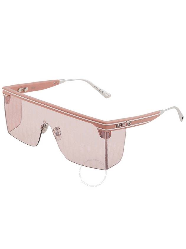 Dior DIORCLUB M1U Pink Logo Shield Ladies Sunglasses CD40042U 72Y 00 - DIOR - BALAAN 3