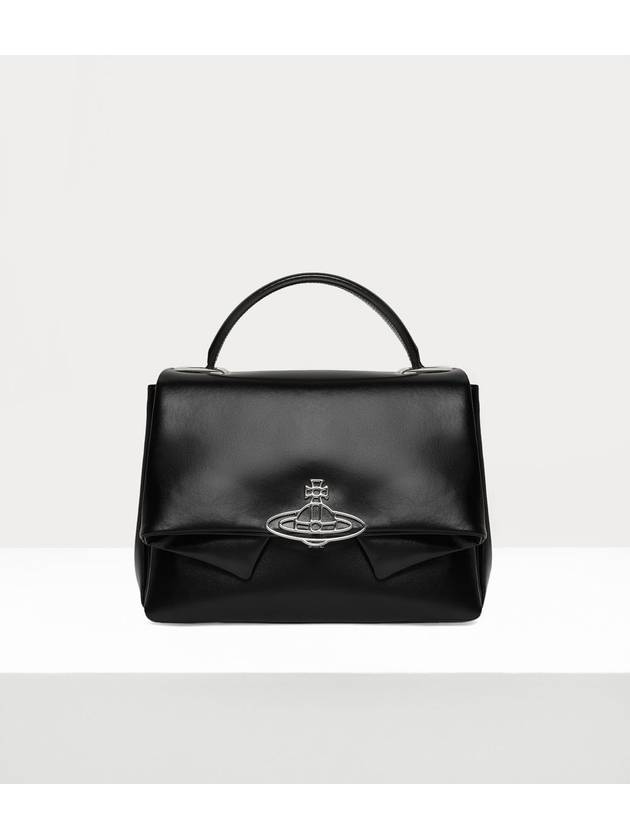 Sibyl ORB Logo Tote Bag Black - VIVIENNE WESTWOOD - BALAAN 2