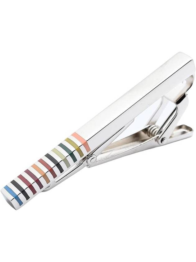 Signature Striped Tie Pin Silver - PAUL SMITH - BALAAN 2