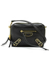 Metal Reporter Mini Cross Bag Black - BALENCIAGA - BALAAN 1