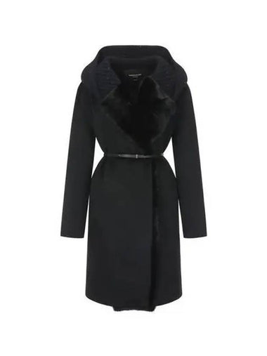 Women s Fur Coat Black PLD222B881 - FABIANA FILIPPI - BALAAN 1