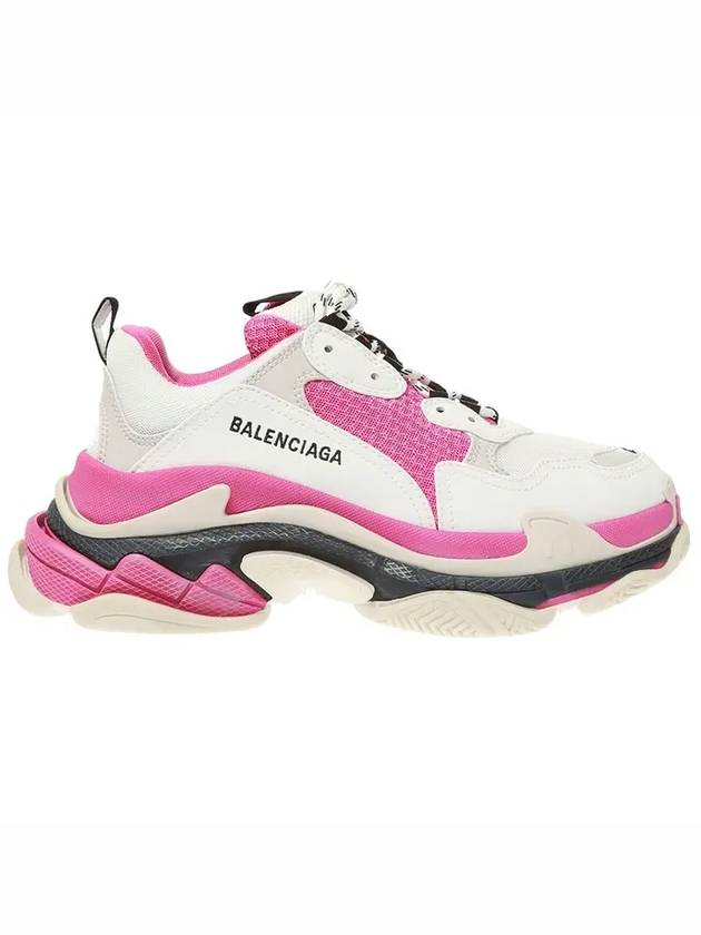 Women's Triple S Low Top Sneakers Pink - BALENCIAGA - BALAAN.