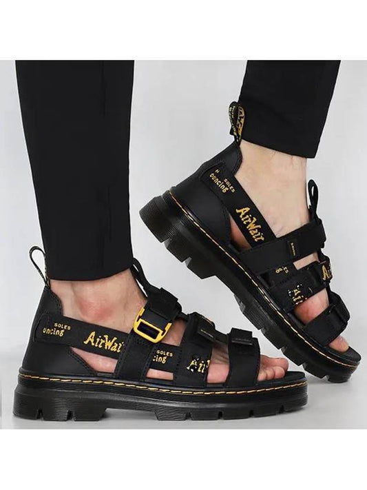 Sandals 30822001 BLACK Black - DR. MARTENS - BALAAN 2