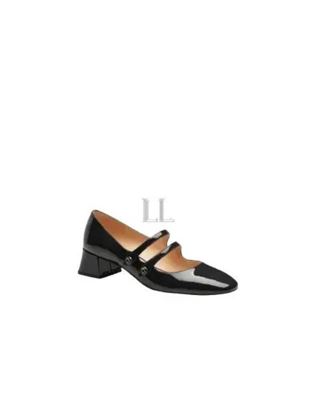 Angelina Mary Jane Flat Black - COACH - BALAAN 2