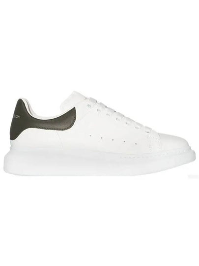 Men's Oversole Black Tab Low Top Sneakers White - ALEXANDER MCQUEEN - BALAAN 2