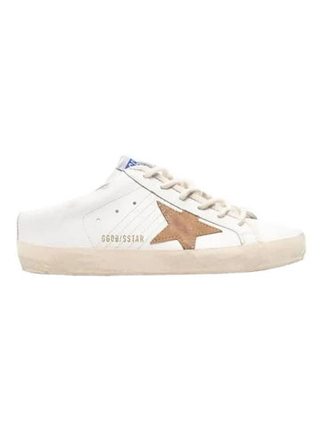 Superstar Sabot Low Top Sneakers White - GOLDEN GOOSE - BALAAN 1