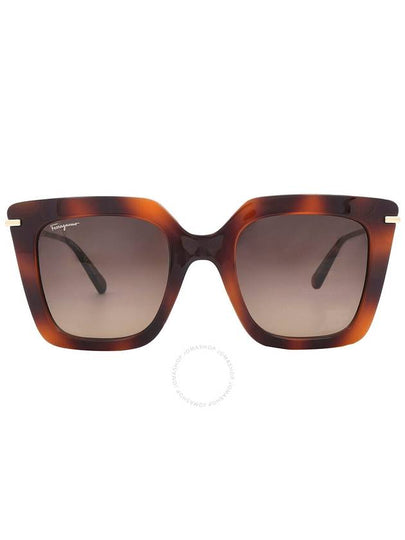 Eyewear Gradient Butterfly Sunglasses Brown - SALVATORE FERRAGAMO - BALAAN 2