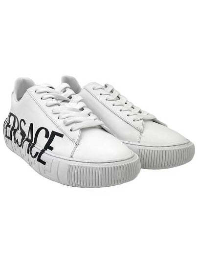 Greca Logo Low Top Sneakers White - VERSACE - BALAAN 2