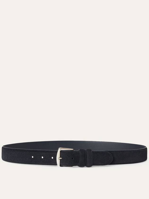 Alsavel Suede Belt Classic Blue - LORO PIANA - BALAAN 2