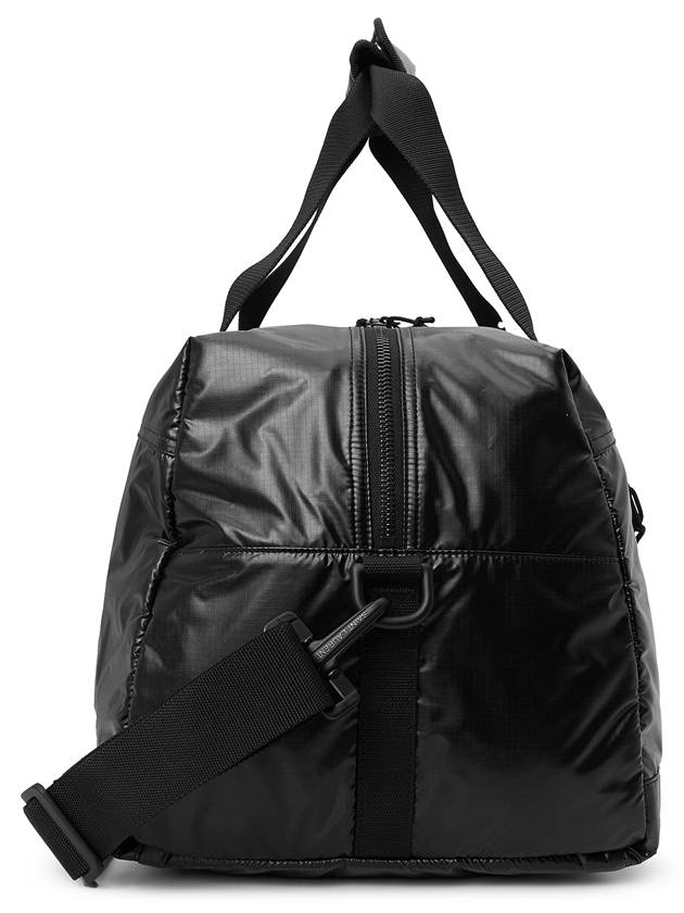 Nylon Zipper Pocket Duffel Bag Black - SAINT LAURENT - BALAAN 4