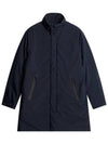 Men's Hollis Tech Coat Navy - J.LINDEBERG - BALAAN 2