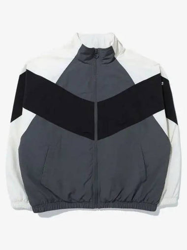 V color combination padded lightweight jacket FE2JKE5101XGRY - FILA - BALAAN 1