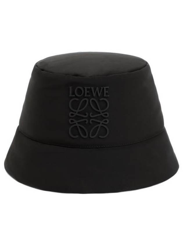 Puffer Nylon Bucket Hat Black - LOEWE - BALAAN 3