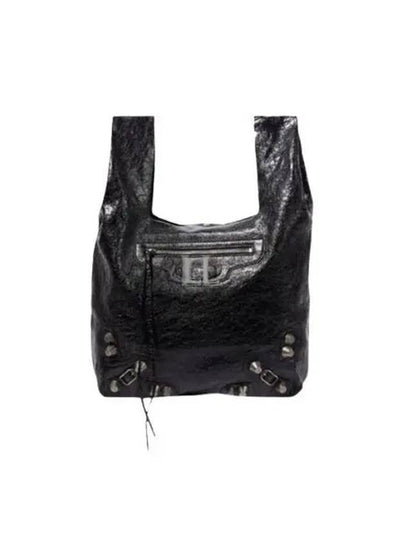 Men's Le Cagole Tote Bag Black - BALENCIAGA - BALAAN 2