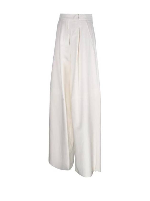 Avoriaz Wide Pants Ivory - MAX MARA - BALAAN 4