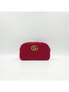 Women s gg Marmont Matelasse Velvet Chain Shoulder Bag 4257 - GUCCI - BALAAN 4