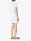 Women's Tiger Embroidery Short Dress White - KENZO - BALAAN.