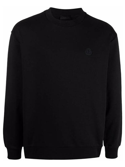 Back Logo Printing Sweatshirt Black - MONCLER - BALAAN 2