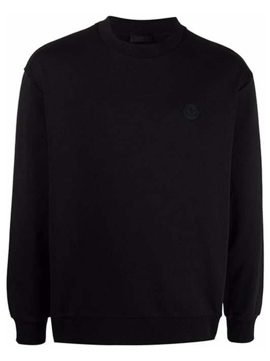 back logo printing sweatshirt black - MONCLER - BALAAN 2