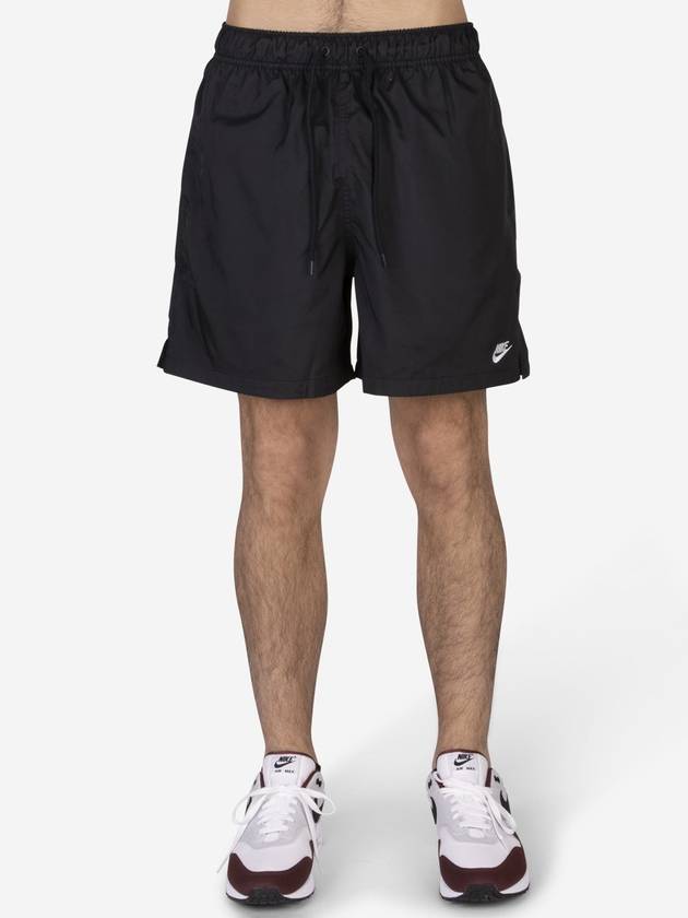 Club Woven Flow Shorts Black - NIKE - BALAAN 3