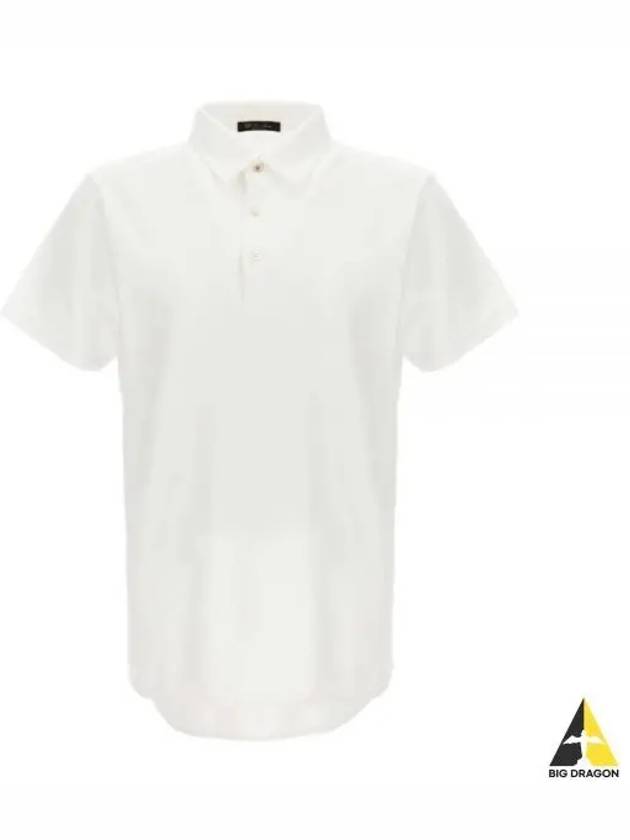Loro Piana FAN5407 1005 Cotton Polo Shirt - LORO PIANA - BALAAN 1