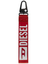 Logo Print Phone Strap Red - DIESEL - BALAAN 1