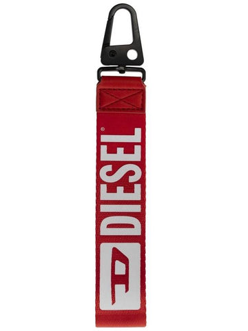 Logo Print Phone Strap Red - DIESEL - BALAAN 1