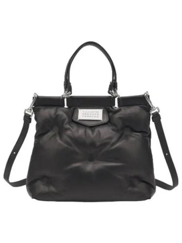 Glam Slam Shopping Small Tote Bag Black Handbag - MAISON MARGIELA - BALAAN 1