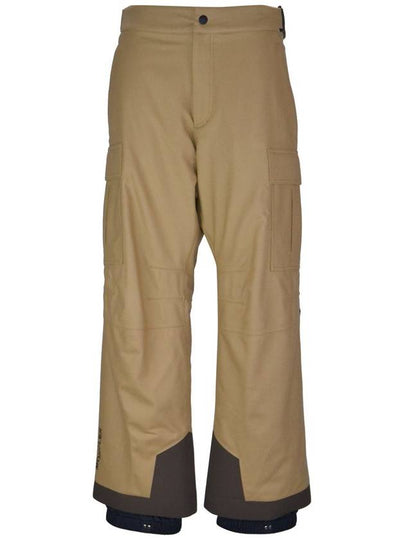 Padded technical wool ski straight pants brown - MONCLER - BALAAN 2