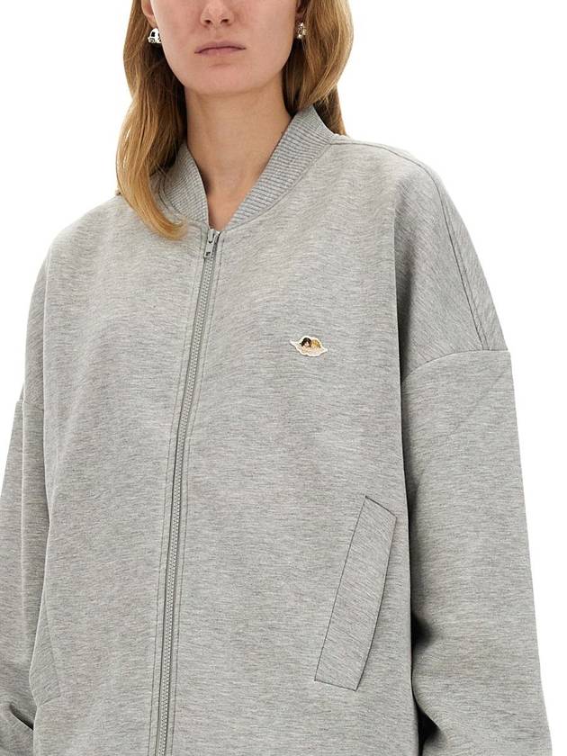 Fiorucci Zippered Sweatshirt "Angel" - FIORUCCI - BALAAN 4