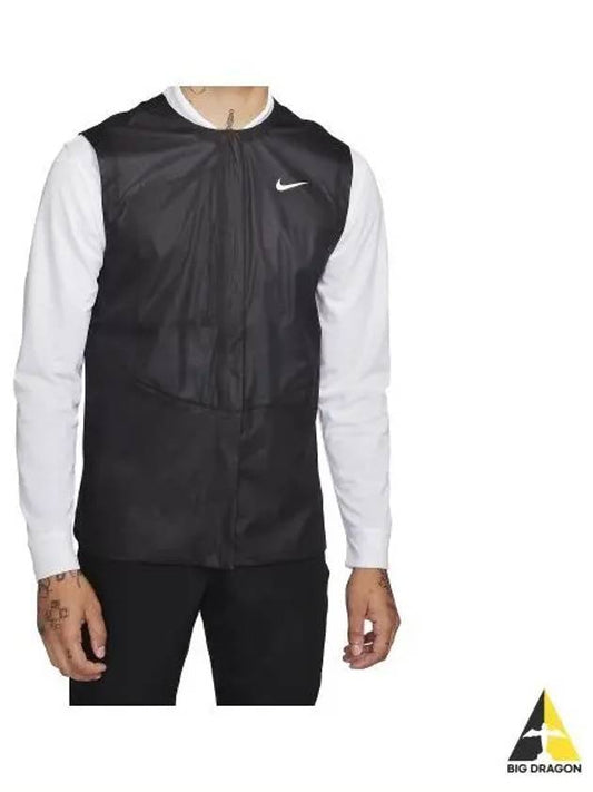 Men's Golf Storm Fit ADV Golf Vest Black - NIKE - BALAAN 2