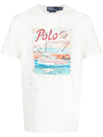 graphic print t-shirt 710909922 - POLO RALPH LAUREN - BALAAN 1