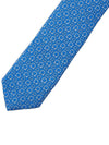 Gancini Print Silk Tie Blue - SALVATORE FERRAGAMO - BALAAN 9