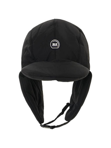 Black logo wappen padded trooper hat BK - BLUDOT - BALAAN 1