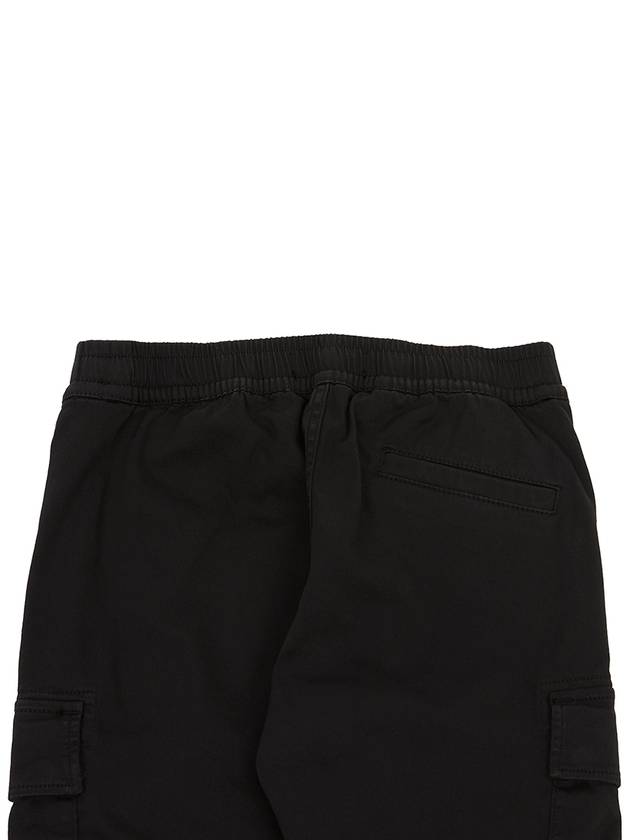 Kids Compass Badge Straight Pants Black - STONE ISLAND - BALAAN 5