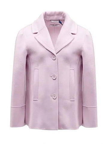 Moon wool short coat pink MOON 061 - MAX MARA - BALAAN 1