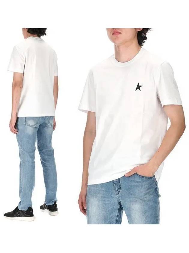 Star Collection Short Sleeve T-Shirt White - GOLDEN GOOSE - BALAAN 2