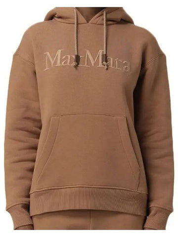 Women s Agre brushed hoodie 2419921011600 002 - MAX MARA - BALAAN 1