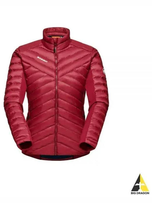 Women's Albula IN Hybrid Padded Zip-up Jacket Red - MAMMUT - BALAAN 2