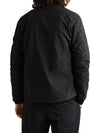 Two Pocket Nylon Over Long Sleeve Shirt Black - STONE ISLAND - BALAAN 3