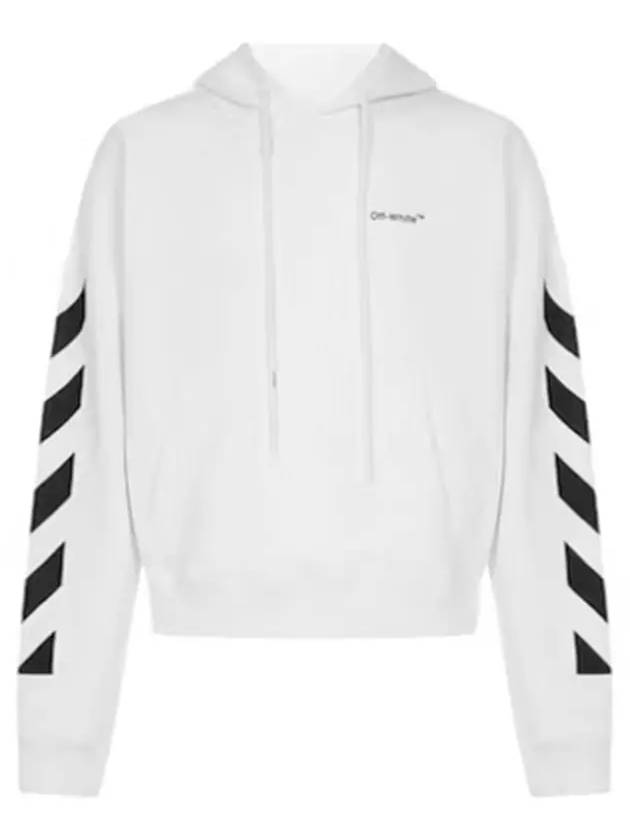 diagonal logo hood white - OFF WHITE - BALAAN 2