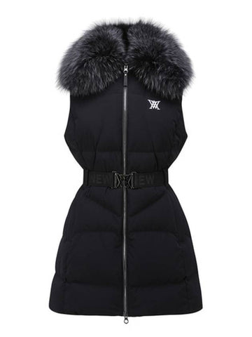 OFFICIAL W FOX FUR VEST - ANEWGOLF - BALAAN 1