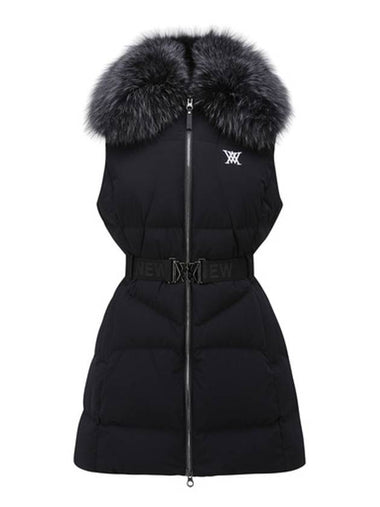 OFFICIAL W FOX FUR VEST - ANEWGOLF - BALAAN 1