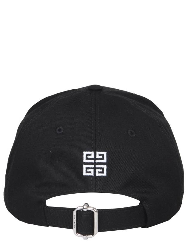 4G Logo Twill Ball Cap Black - GIVENCHY - BALAAN 4