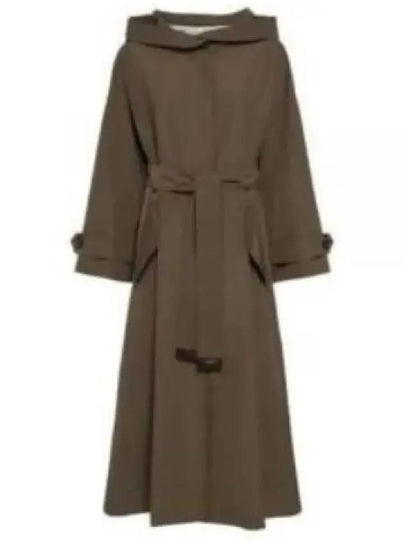 Belted Trench Coat Khaki - MAX MARA - BALAAN 2