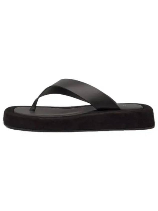 Ginza sandals black - THE ROW - BALAAN 1